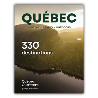 Cover brochure Québec hunting - fishing - outdoor